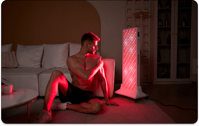 Infrared light promoting gum regeneration
