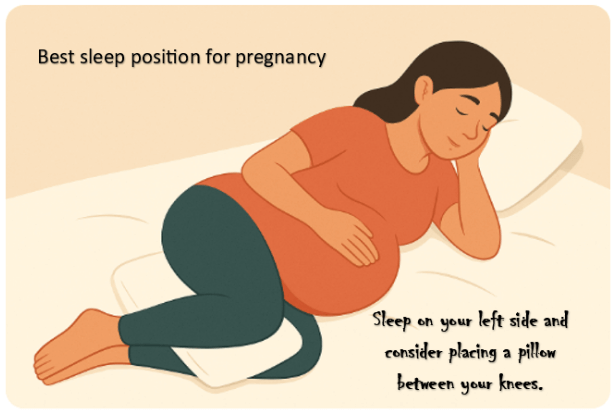 Best sleep position for pregnancy
