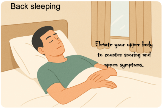 back sleeping